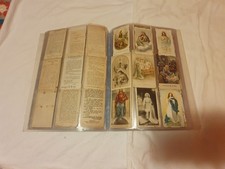Album di santini , raffigurazioni religiose
