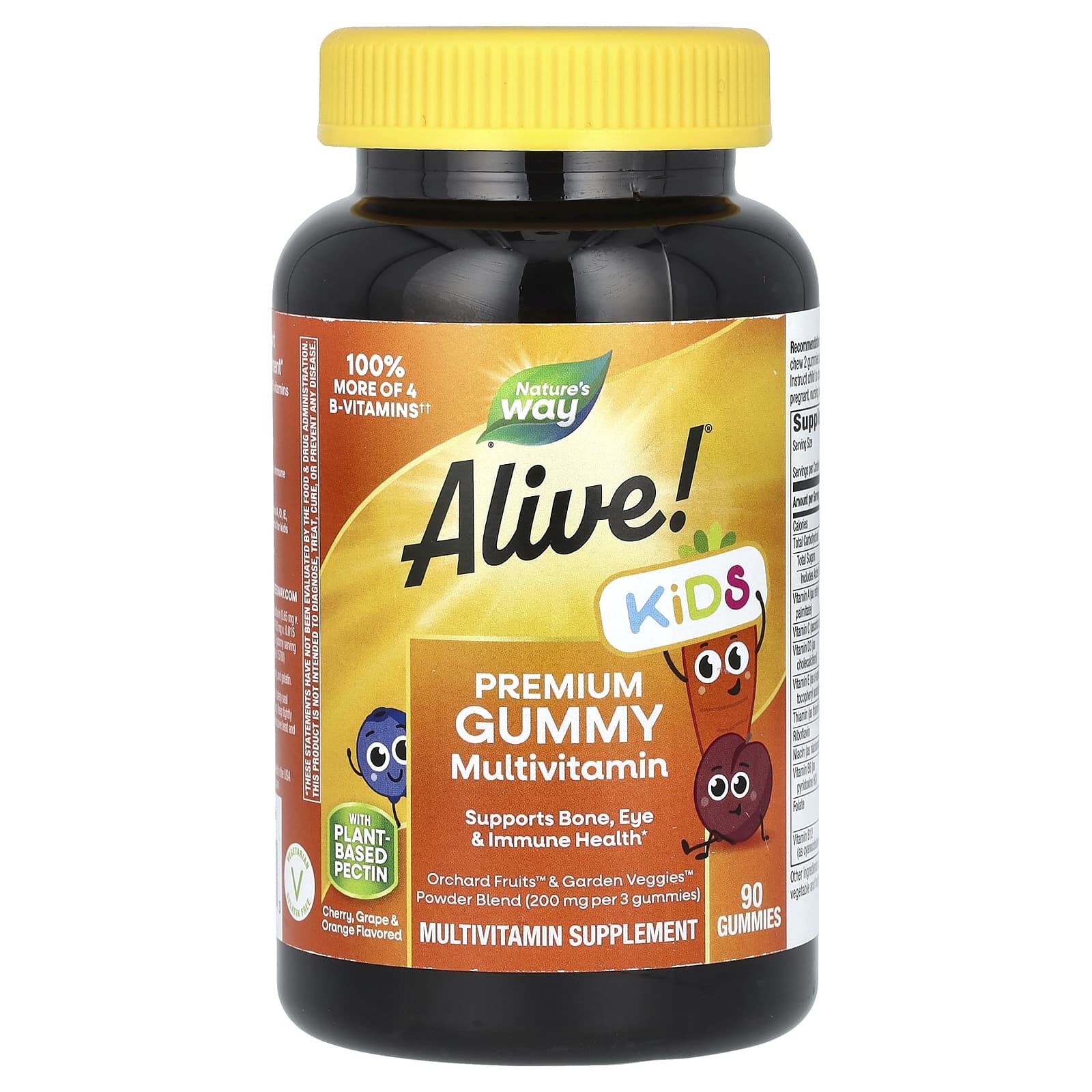Nature's Way Alive Gummies Multi-Vitamin For Children 90 Gummies - Image 3