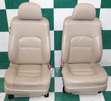 14 Land Cruiser Tan Leather Heated Cooled Dual Power Front Bucket Seats Pair Oe 14 Land Cruiser Tan Leather Heated Cooled Dual Power Front Bucket Seats Pair Oe