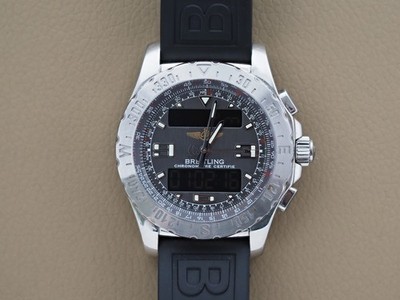Breitling Professional Airwolf 43mm A78363 Digital On Rubber Band