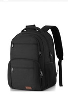 Water Resistant Backpack for Men Women, USB Charging, Anti-Theft, 15.6" Laptop