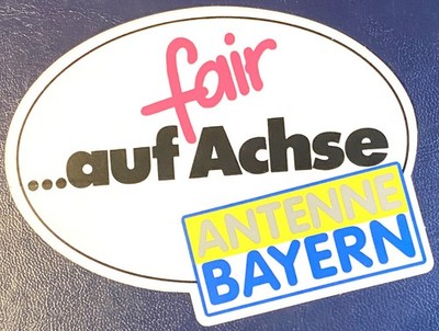 Sticker/Decal: Antenna Bavaria fair on axis (O5-4-85-1$