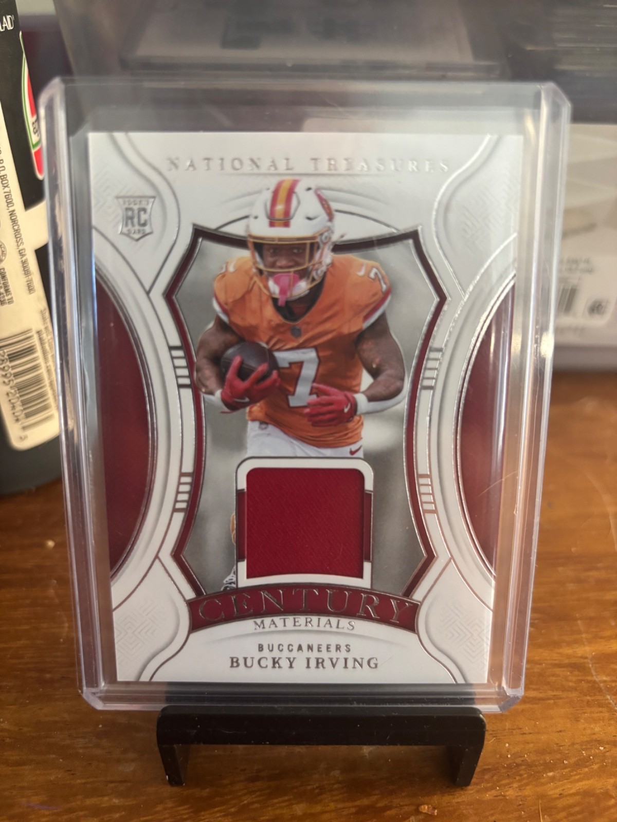 2024 national treasures Century Patch 60/99 Bucky Irving