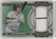 2021 Triple Threads Single Jumbo Relics Emerald 17/27 Jake Cronenworth 06ua