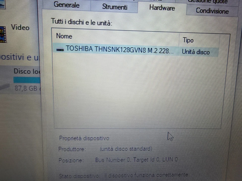 Dell Latitude 3580 · i5-7300U · 8GB · 128GB, foto 4 di 5