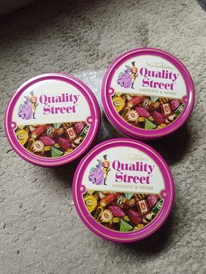 Mackintosh's,Quality Street, Toffeedose, 3kg, sehr alt, 3 Stück !!!