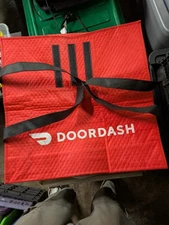 DOORDASH Thermal Insulated HOT/COLD Food Delivery Pizza Bag 