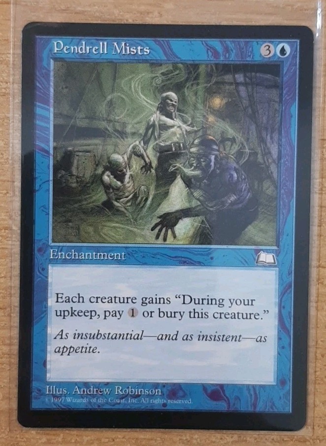1997 MAGIC THE GATHERING WEATHERLIGHT PENDRELL MISTS TD25