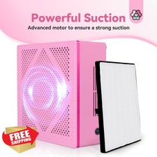 SAVILAND 60W Nail Dust Collector Powerful Vacuum Brush Reusable Filter