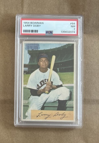 Larry Doby #84 1954 Bowman card