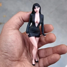 Diorama Scene Prop 1:18 CEO Secretary Beauty Mini Doll Miniature Figure Toys