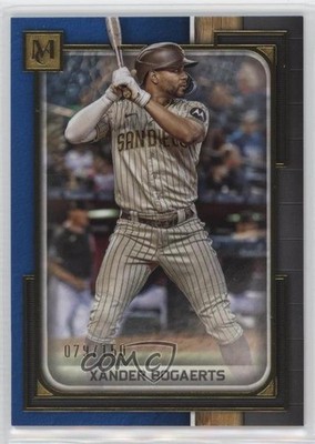 2023 Topps Museum Collection Sapphire 79/150 Xander Bogaerts #16 v9t