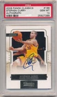 2009 Panini Classics Stephen Curry Rookie Autograph /499 PSA 10 Gem Mint *BOLD*