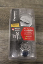 Kwikset SMART KEY Single Cylinder Deadbolt 660 26D Satin Chrome