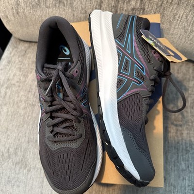 ASICS Women's GEL-Contend 7 Running Shoes Graphite Grey/Aqua (1012A911-023)