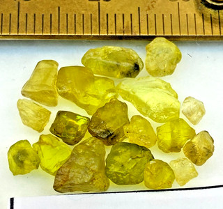 10 ct Natural Chrysoberyl Crystal lot Untreated Burma Mogok J561