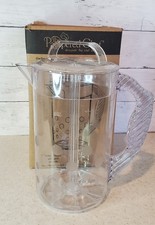 Pampered Chef Quick Stir Pitcher 2 Qt Clear P...