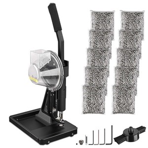 Yescom Grommet Tool Kit 10000pcs 3/8" Leather Hole Punch Eyelet Press Machine