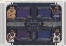 2017 Panini Dominion Quad Rookies 30/99 Jawun Evans Jordan Bell Josh Jackson 0b0