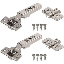 Blum Clip top BLUMOTION Hinge Kit 1 Kit , Full Overlay, 110  Opening Angle, ...