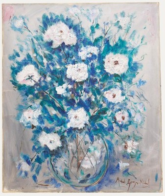 Michel Georges-Michel (1883-1985). - Mitte Des 20. Jahrhunderts Öl, Bouquet D...