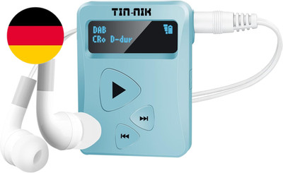 Tin-Nik DAB-398WS-SB Tragbares Dab/Dab+/Fm-Radio, Digitales Rds-Fm-Mini-Taschenr