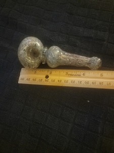 5"  Glass Tobacco Smoking Spoon Pipe