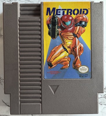 Metroid Nintendo NES, 1987 Yellow Label Tested 