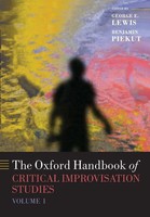 Oxford Handbook Of Critical Improvisation Studies, Volume 1 George E Lewis Buch