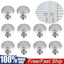 10 PCS Stainless Steel Cabinet Knobs Drawer Pulls Door Handles Kitchen Hardware