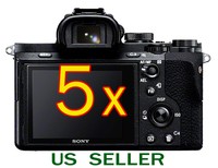 5x Clear Lcd Screen Protector Guard Cover Film Sony Alpha A7 Ii Mark Ii Camera 5x Clear Lcd Screen Protector Guard Cover Film Sony Alpha A7 Ii Mark Ii Camera