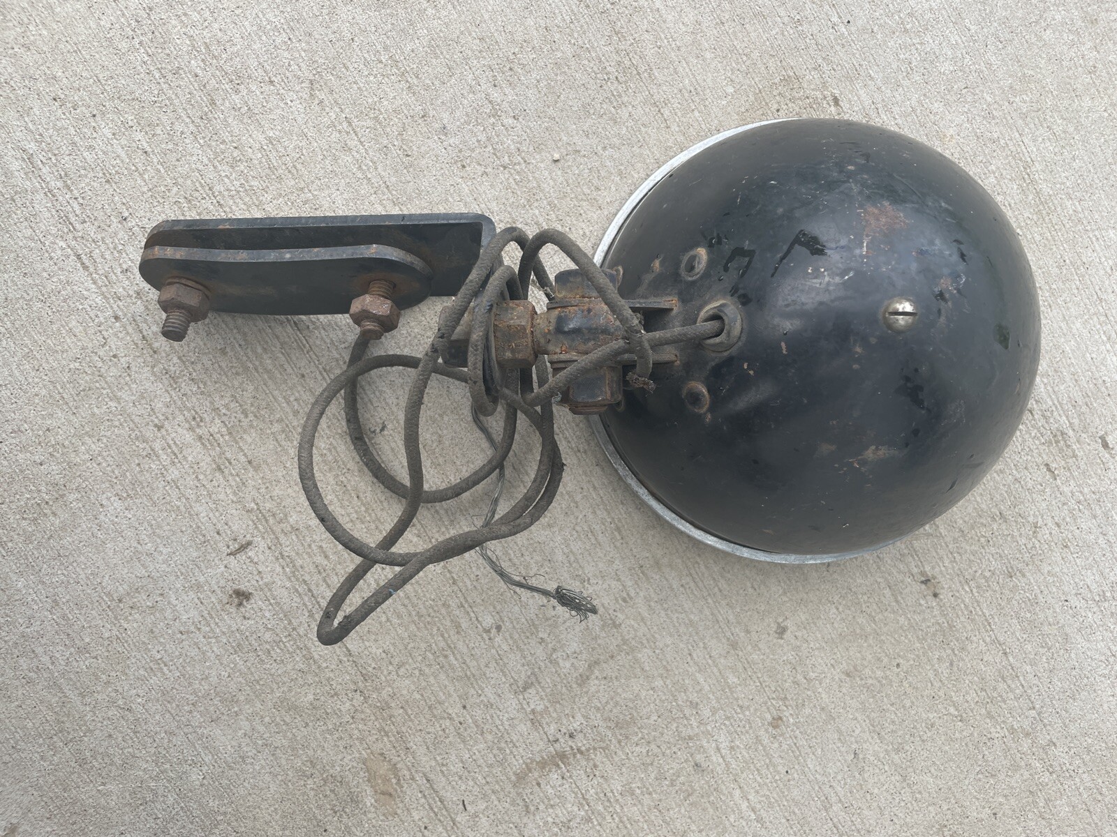 Original Vintage CATS EYE Fog Lamp Light GLASS LENS OLD Car Auto Truck