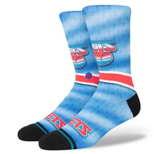 New Jersey Nets Stance NBA HWC Hardwood Classics Crew Socks L Men 9-13 Brooklyn