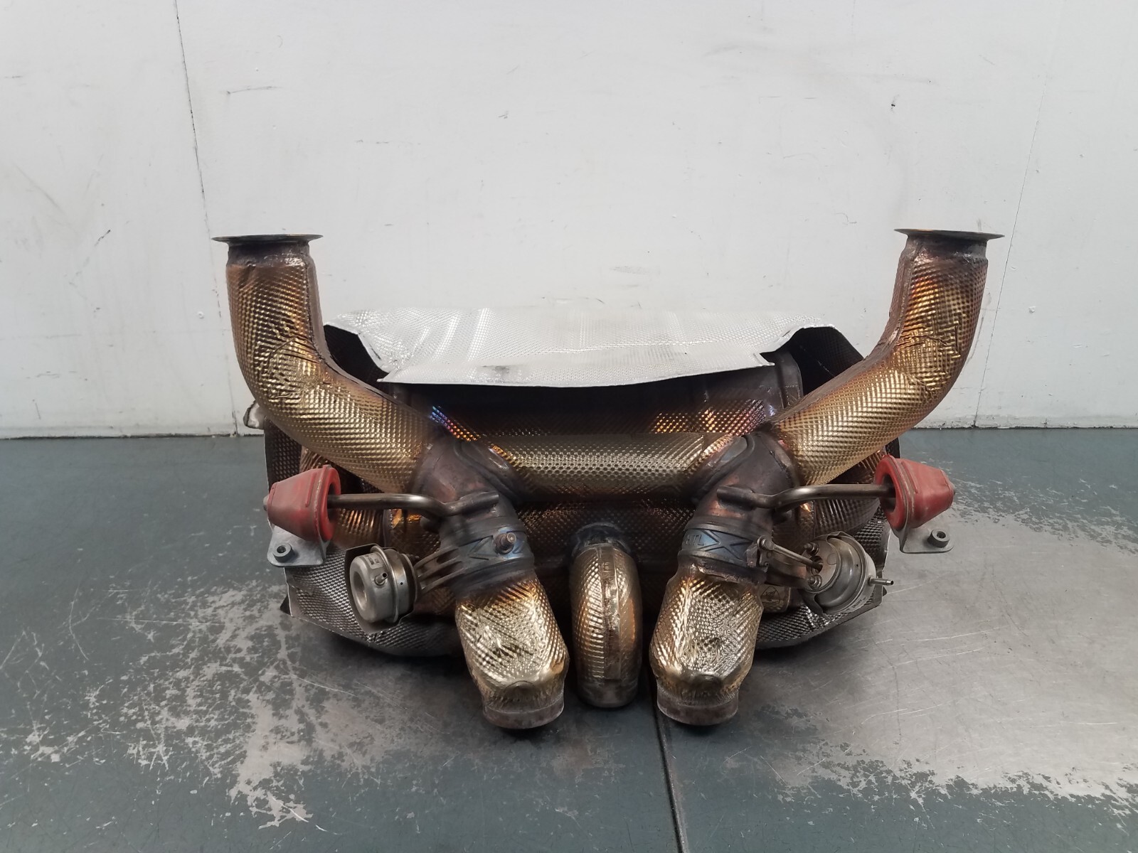 2017 Lamborghini Aventador S Exhaust Muffler / Heat Shields #777 L3