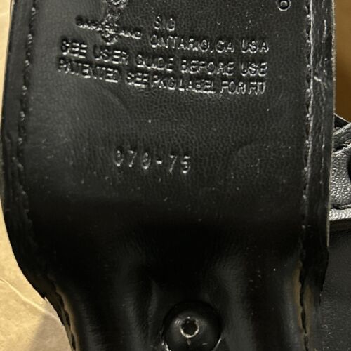 Safariland 070 Level III Sig Sauer P239 9mm Duty Holster Right hand - Picture 5 of 5