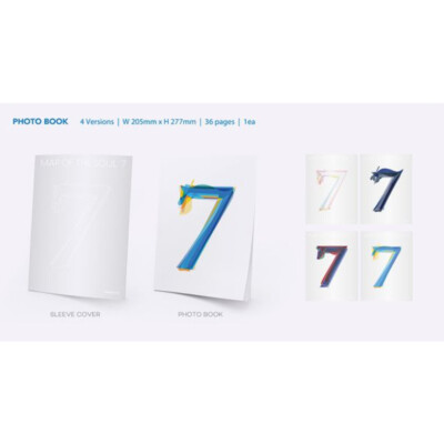 BTS MAP OF THE SOUL : 7 Album Ver 1 CD+Photobook+Card+Etc+Tracking