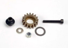 Traxxas TRA4996 Idler gear, steel 16-tooth / idler gear shaft/ 3x