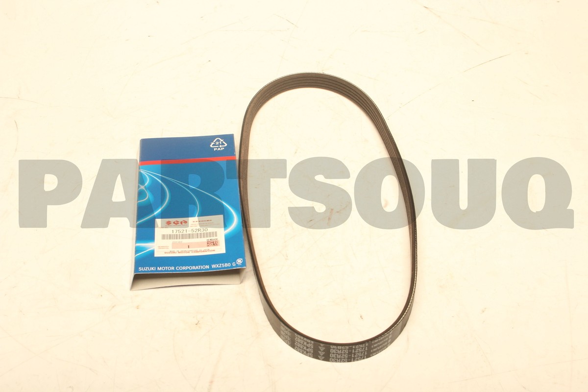 1752152R30 Genuine Suzuki BELT,WATER PUMP 5PK882 17521-52R30 | eBay