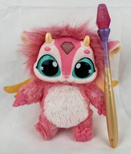 Magic Mixies Pink Plush Doll  Crystal Ball Wand lot Magical