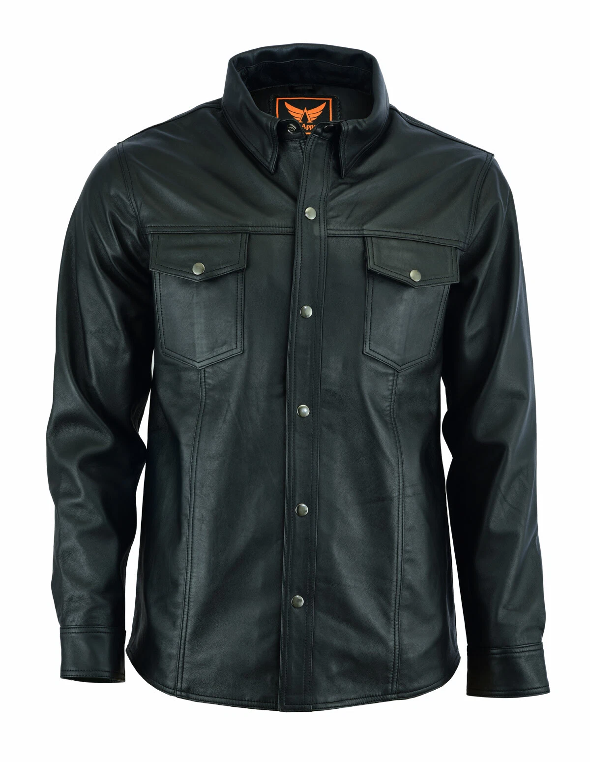 TackField Men's Premium Ultra-Soft Sheepskin Leather Shirt Jacket – Lightweight
Opens in a new windo