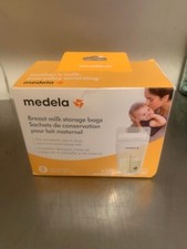 Medela Breast Milk Storage Bags x100 Ready to Use 6 oz NEW - 