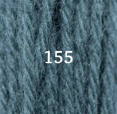 Appleton Tapestry Wool - 11 Yd Skein - Color Mid Blue 155 | eBay