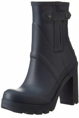 hunter wellies heels