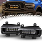 PAIR LED Fog Lights For Dodge Ram 1500 Accessories 2019 2020 2021 2022 2023 2024