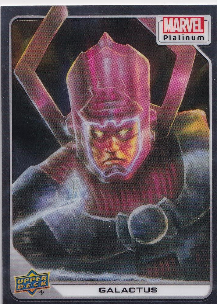 #85 - Galactus (2023 MARVEL PLATINUM Upper Deck) NEAR MINT NM Foil Card, X-MEN