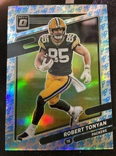2021 Donruss Optic Robert Tonyan Rocket Prizm #89 Packers SSP
