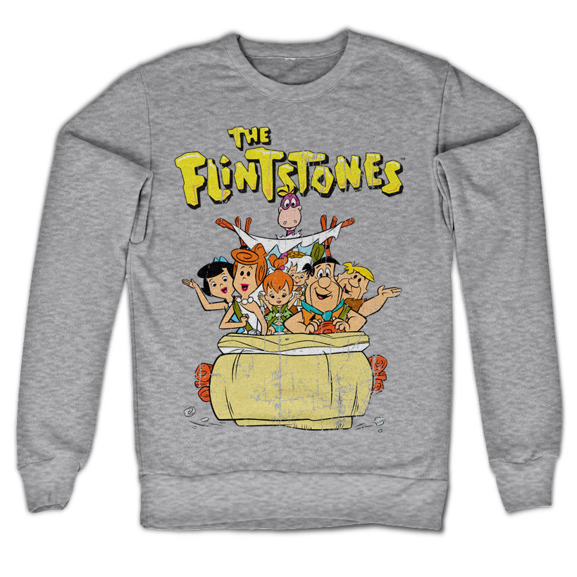 Officially Licensed The Flintstones Sweatshirt S-XXL Sizes | eBay