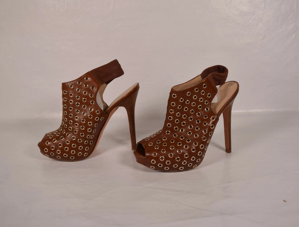 Alexander Mcqueen Womens Studded Strap Platform High Heel 36 - Image 2 of 4