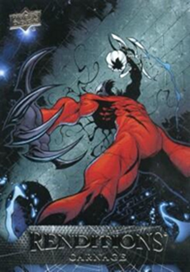 #25 - Carnage [2024 Marvel Spider-man Renditions] NEAR MINT NM+ Trading Card