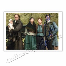 Outlander Sam Heughan, Sophie Skelton, Caitri...